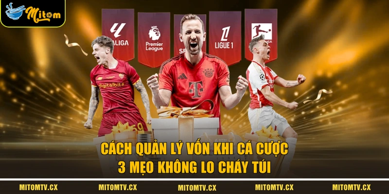 Cách Quản Lý Vốn Khi Cá Cược | 3 Mẹo Không Lo Cháy Túi