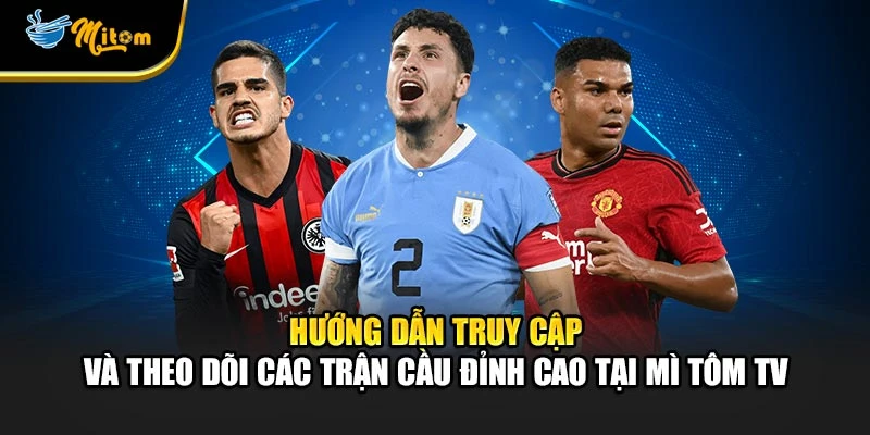 Hướng dẫn truy cập và theo dõi các trận cầu đỉnh cao tại Mì Tôm TV
